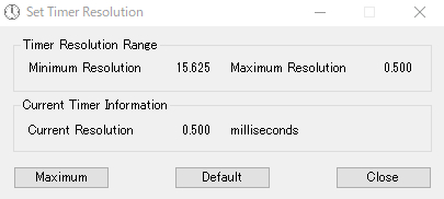 Timer Resolution Download for